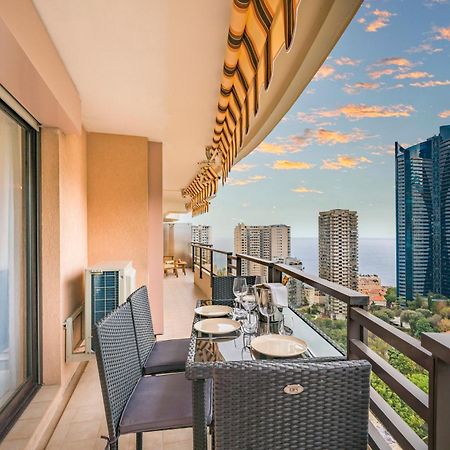 דירות בוסוליי 5mn Monaco - Vue mer - Parking - Piscine - BB מראה חיצוני תמונה
