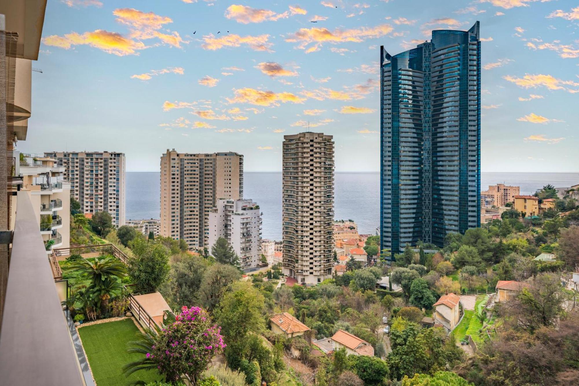 דירות בוסוליי 5mn Monaco - Vue mer - Parking - Piscine - BB מראה חיצוני תמונה