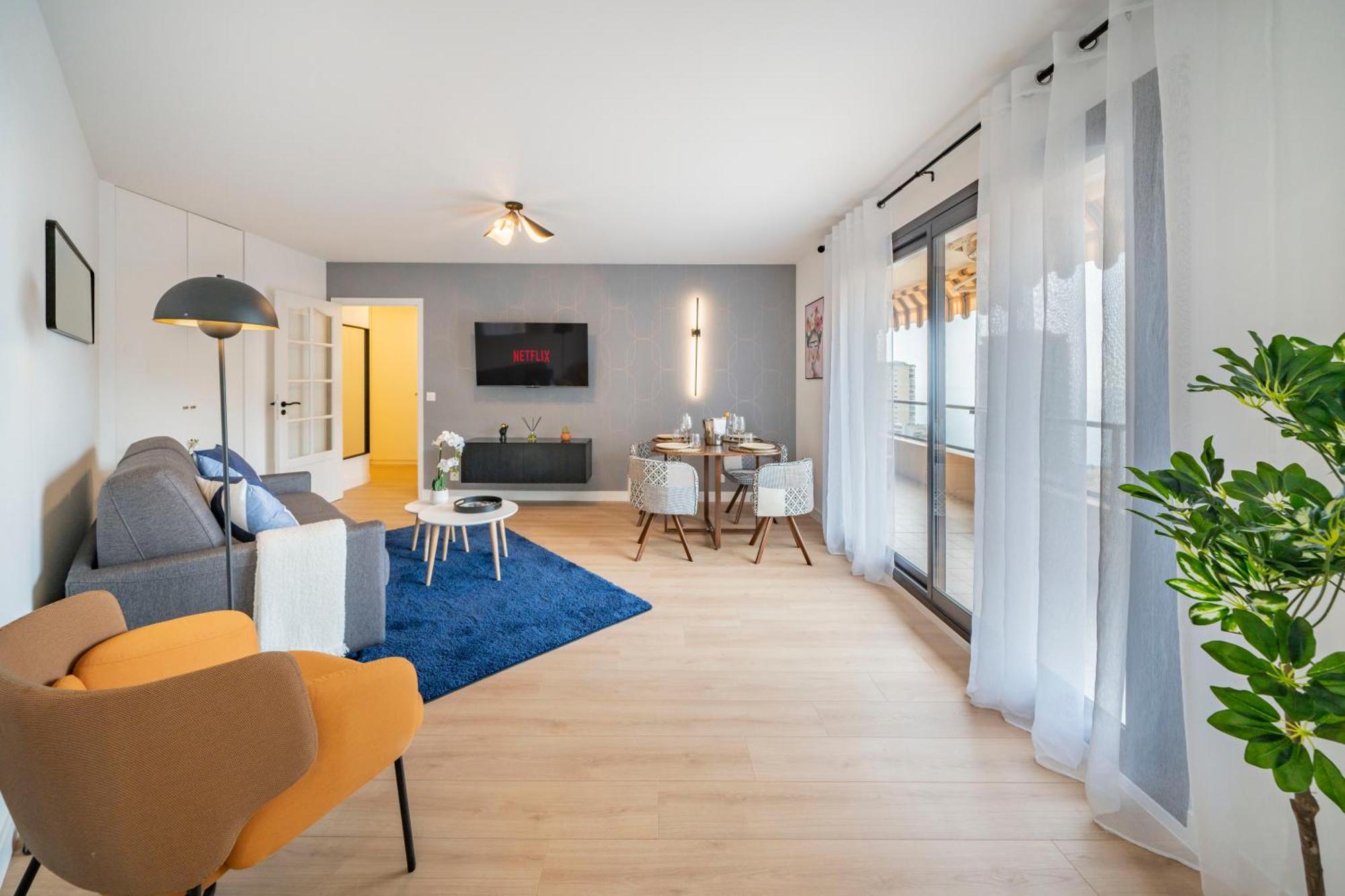 דירות בוסוליי 5mn Monaco - Vue mer - Parking - Piscine - BB מראה חיצוני תמונה